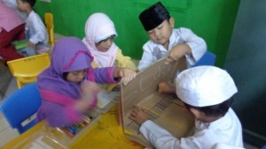 Kegiatan belajar Tk B Transportasi