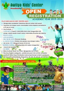OPEN REGISTRATION 2015/2016